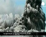 海底火山の噴火映像